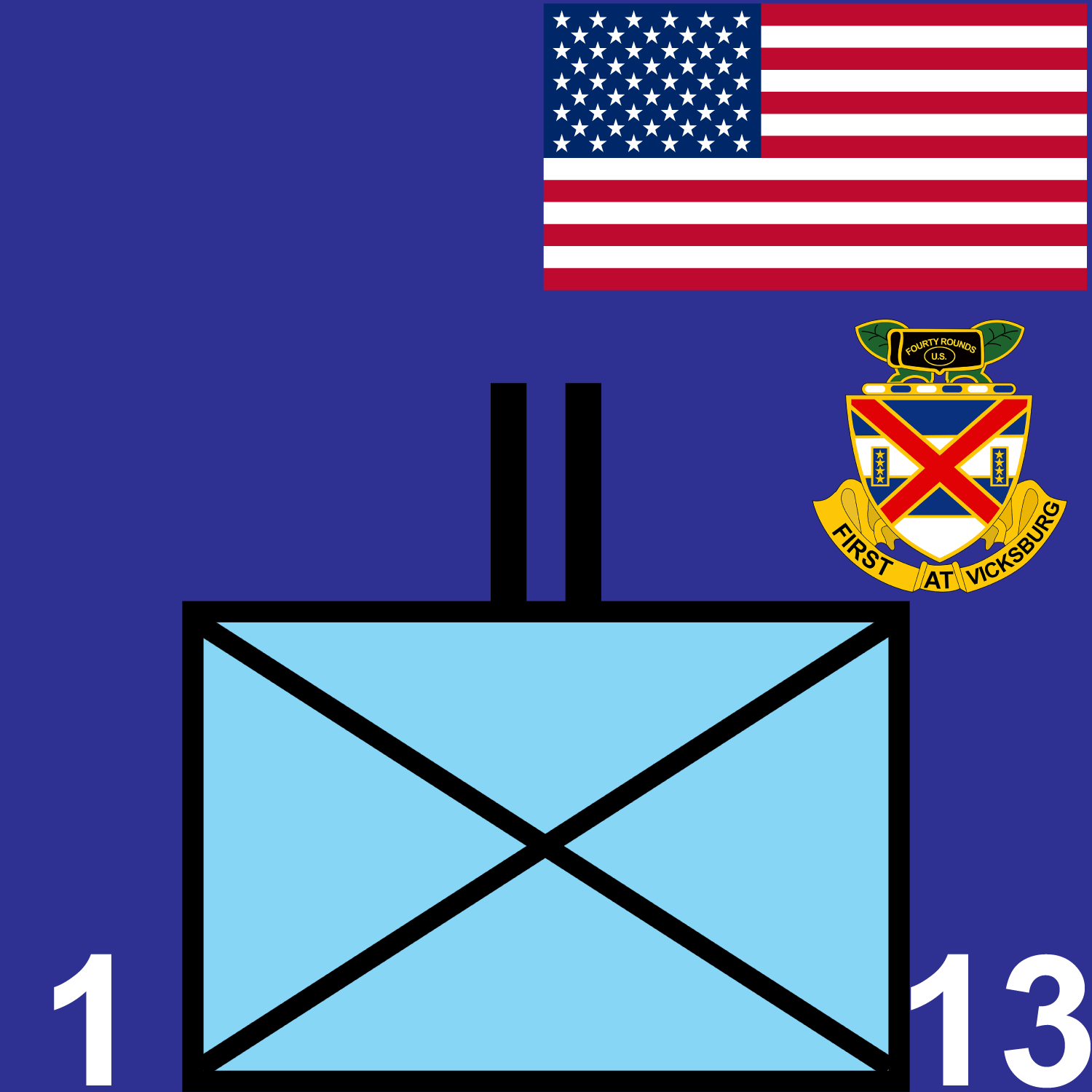 1st Battalion, 13th Infantry Regiment icon